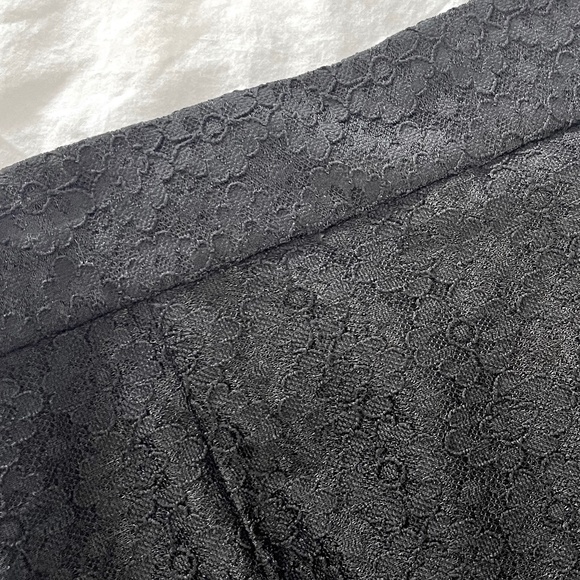 Marc Jacobs Vintage Black Lace Pencil Skirt Women's Size 8 - Picture 3 of 14